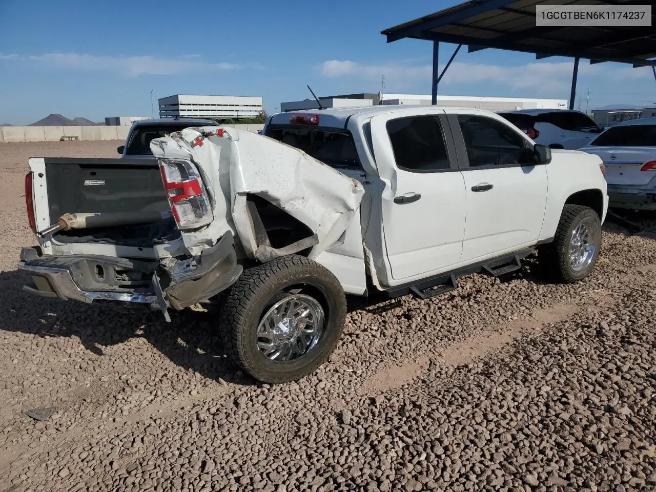 2019 Chevrolet Colorado VIN: 1GCGTBEN6K1174237 Lot: 58972285