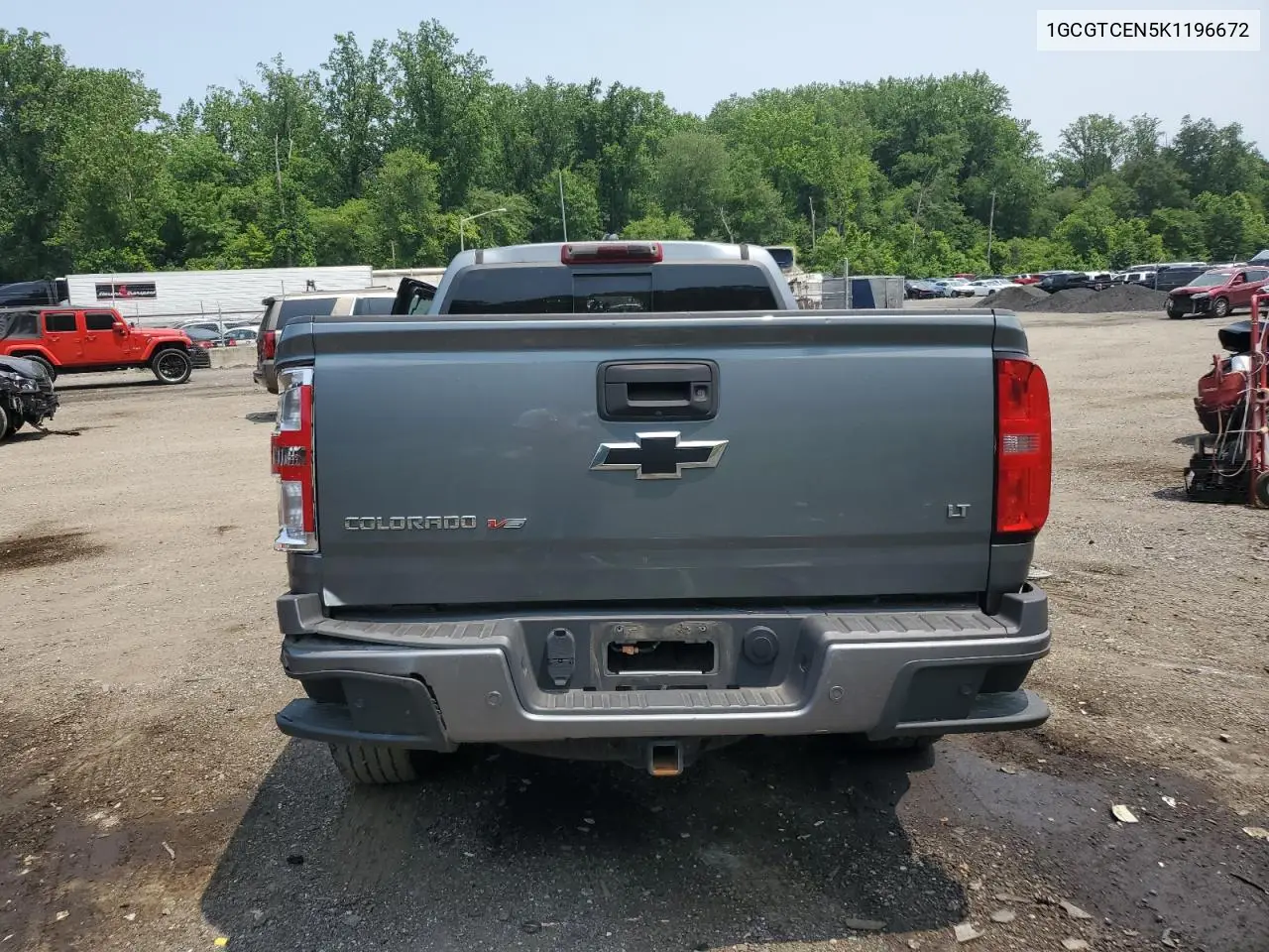 2019 Chevrolet Colorado Lt VIN: 1GCGTCEN5K1196672 Lot: 60421185