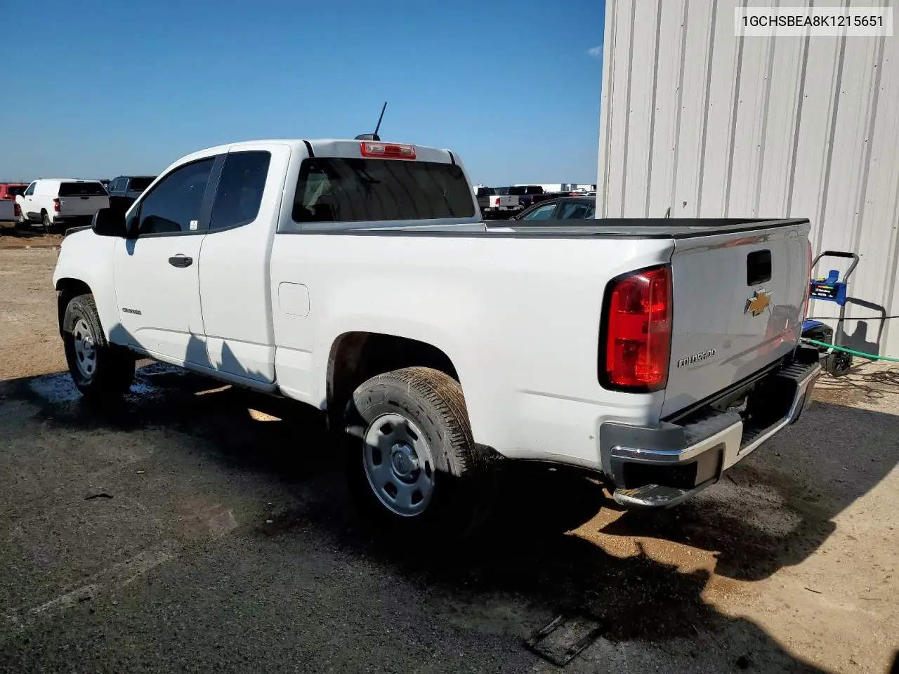2019 Chevrolet Colorado VIN: 1GCHSBEA8K1215651 Lot: 60896665