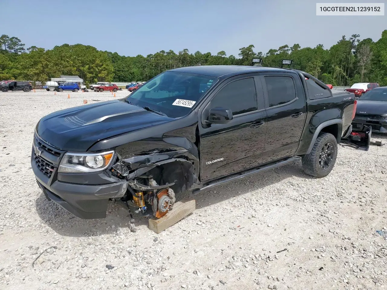 2020 Chevrolet Colorado Zr2 VIN: 1GCGTEEN2L1239152 Lot: 56745295