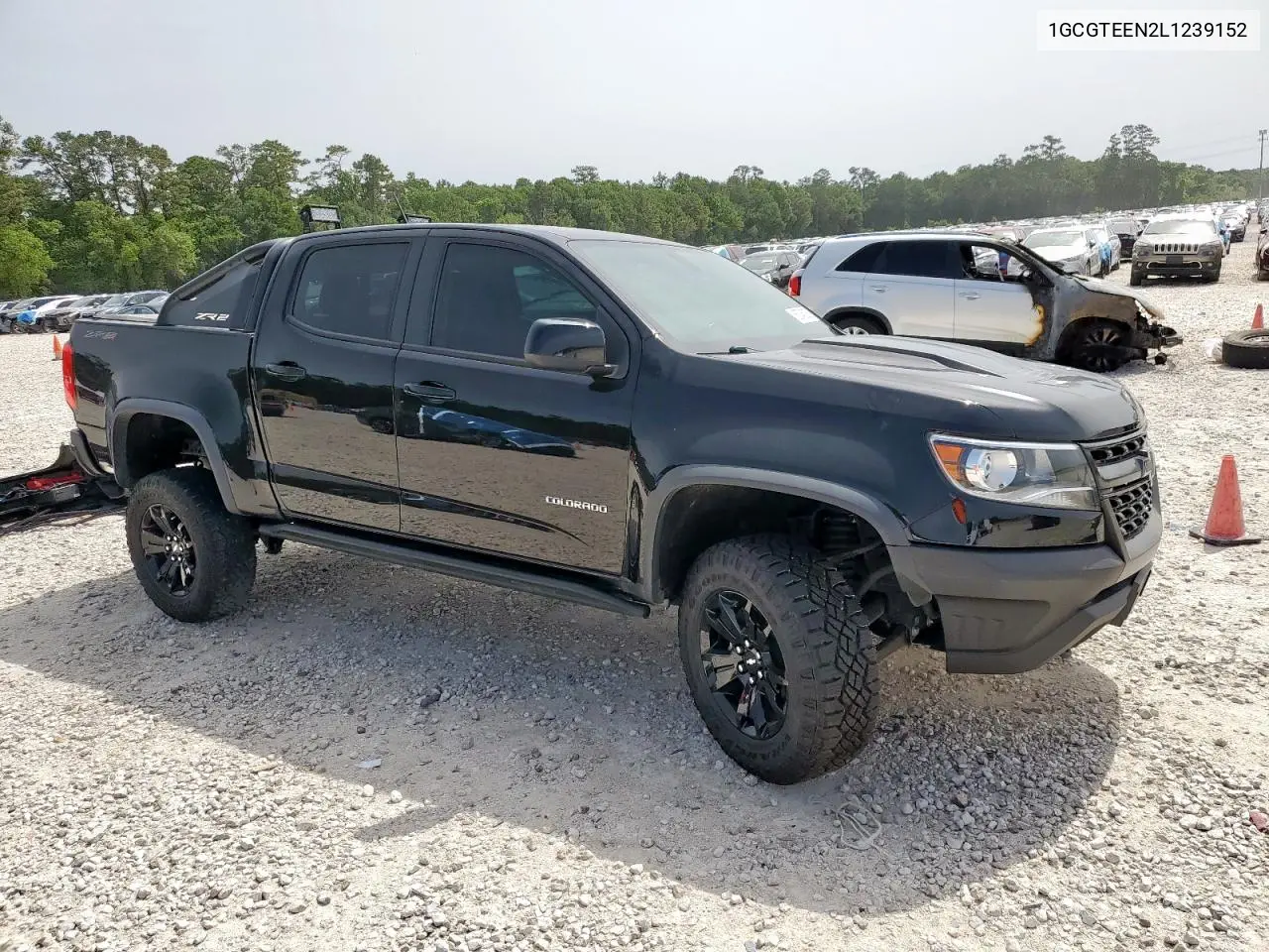 2020 Chevrolet Colorado Zr2 VIN: 1GCGTEEN2L1239152 Lot: 56745295