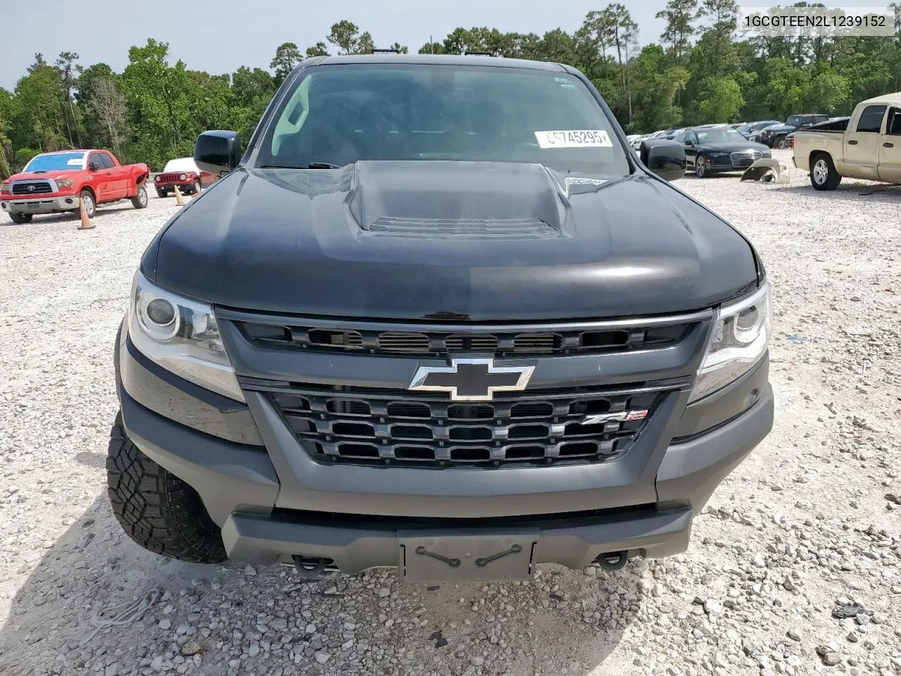 2020 Chevrolet Colorado Zr2 VIN: 1GCGTEEN2L1239152 Lot: 56745295