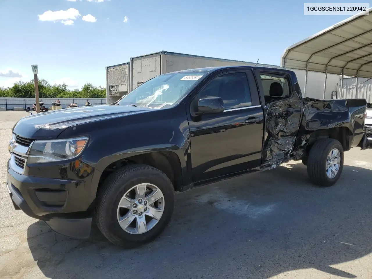 2020 Chevrolet Colorado Lt VIN: 1GCGSCEN3L1220942 Lot: 56908395