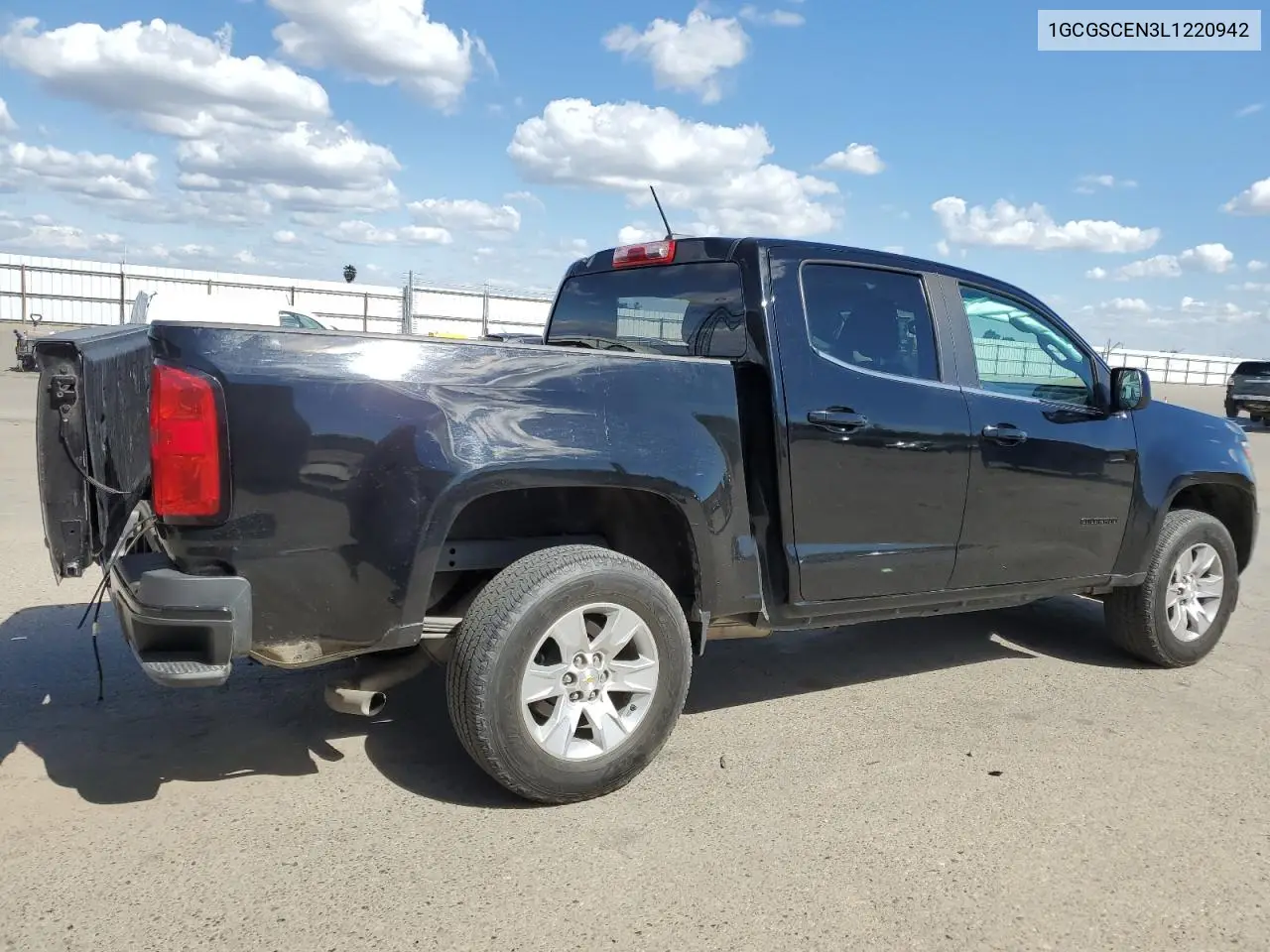 2020 Chevrolet Colorado Lt VIN: 1GCGSCEN3L1220942 Lot: 56908395