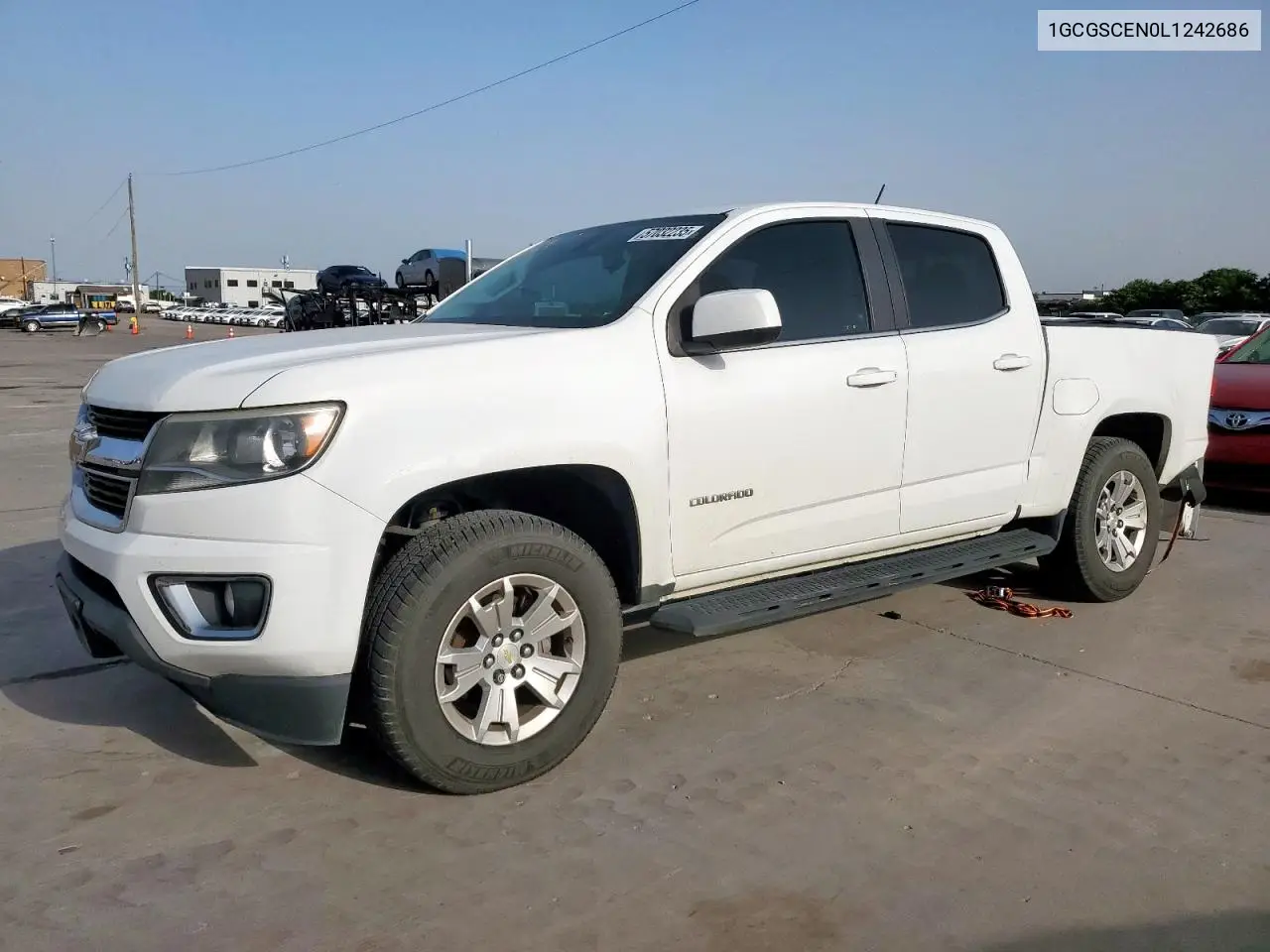 2020 Chevrolet Colorado Lt VIN: 1GCGSCEN0L1242686 Lot: 57032235