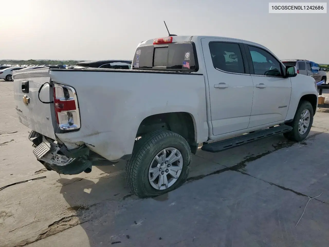 2020 Chevrolet Colorado Lt VIN: 1GCGSCEN0L1242686 Lot: 57032235