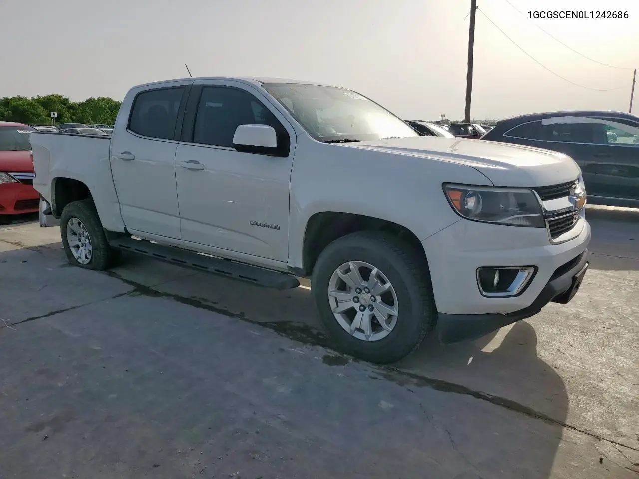 2020 Chevrolet Colorado Lt VIN: 1GCGSCEN0L1242686 Lot: 57032235