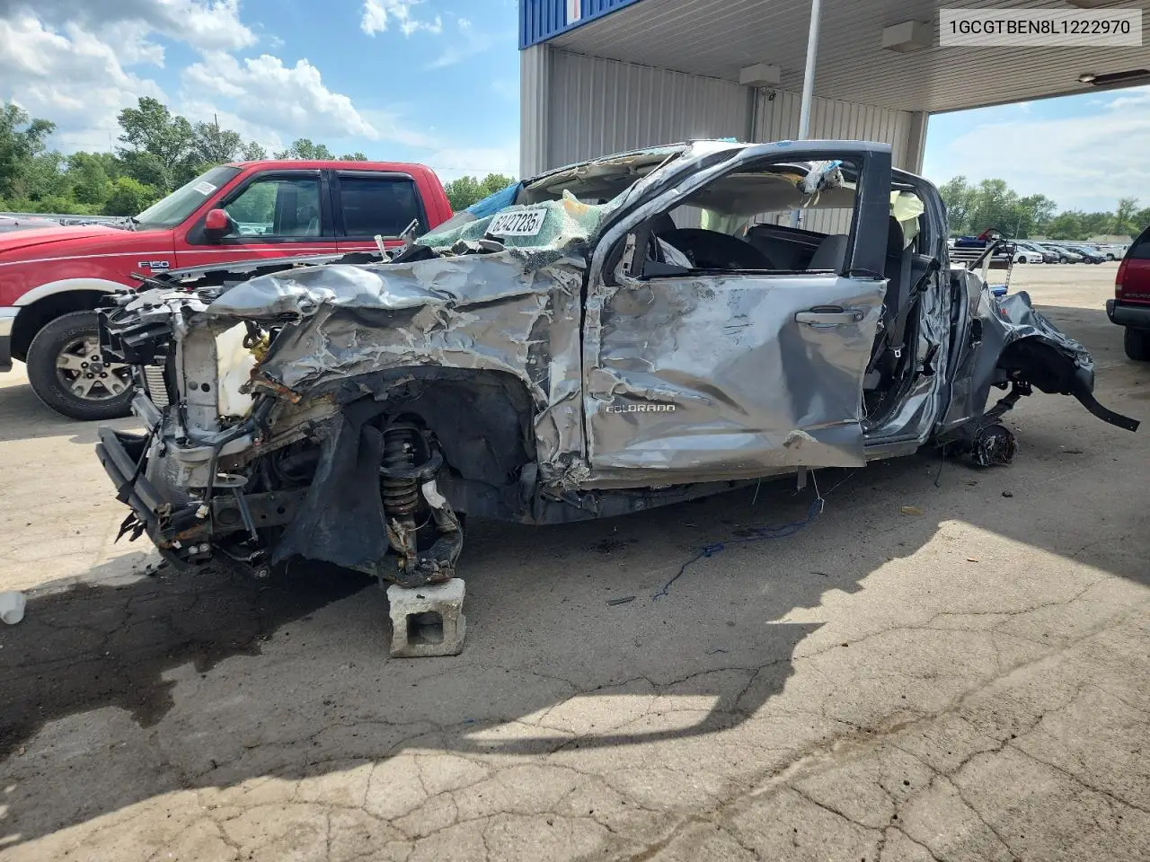 2020 Chevrolet Colorado VIN: 1GCGTBEN8L1222970 Lot: 62427235