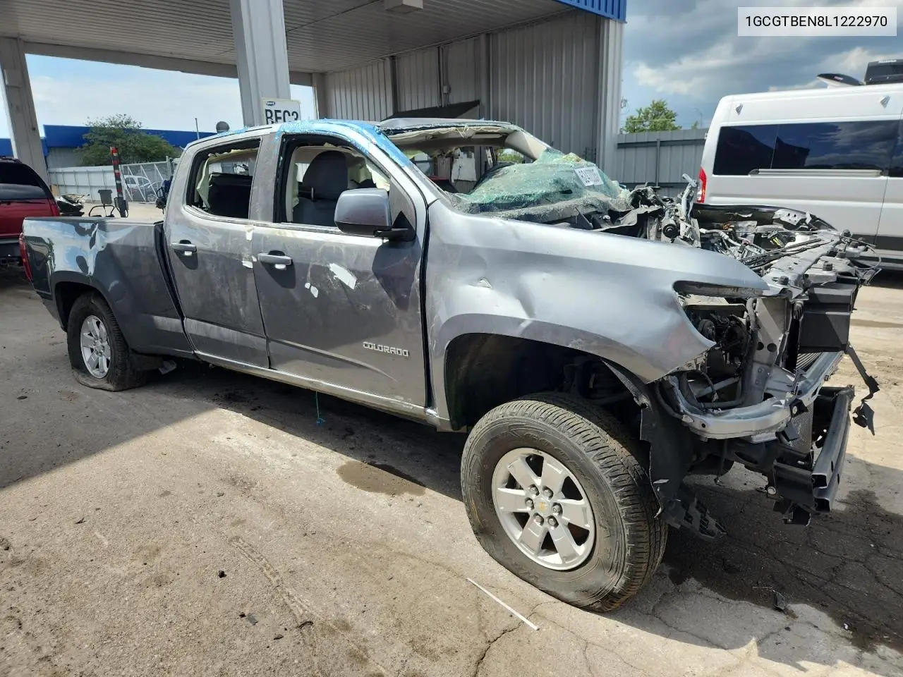 2020 Chevrolet Colorado VIN: 1GCGTBEN8L1222970 Lot: 62427235