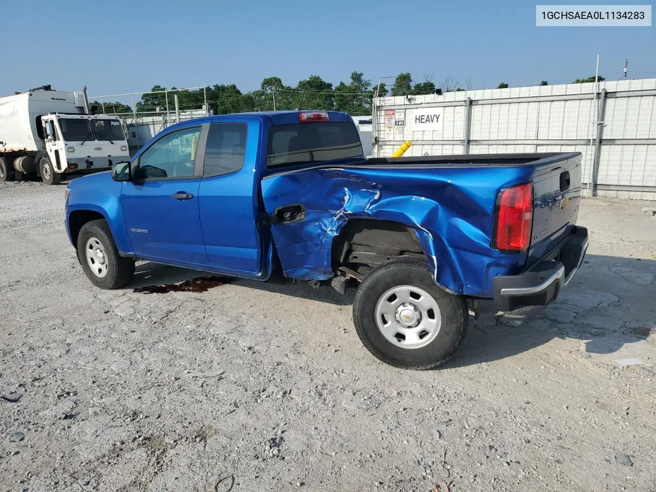 2020 Chevrolet Colorado VIN: 1GCHSAEA0L1134283 Lot: 62559425