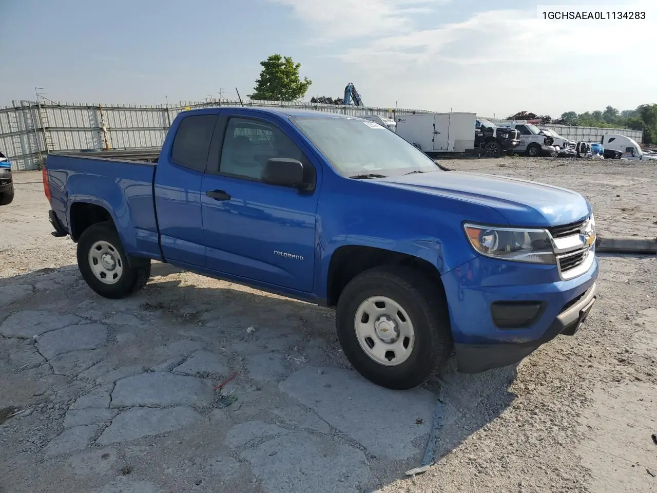 2020 Chevrolet Colorado VIN: 1GCHSAEA0L1134283 Lot: 62559425