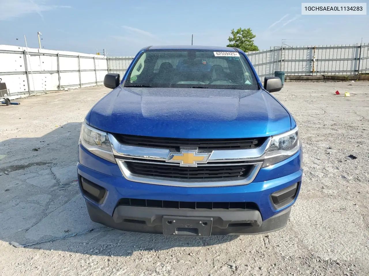2020 Chevrolet Colorado VIN: 1GCHSAEA0L1134283 Lot: 62559425