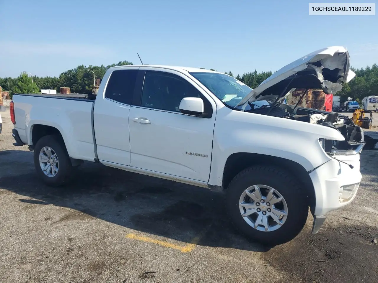 2020 Chevrolet Colorado Lt VIN: 1GCHSCEA0L1189229 Lot: 62599925