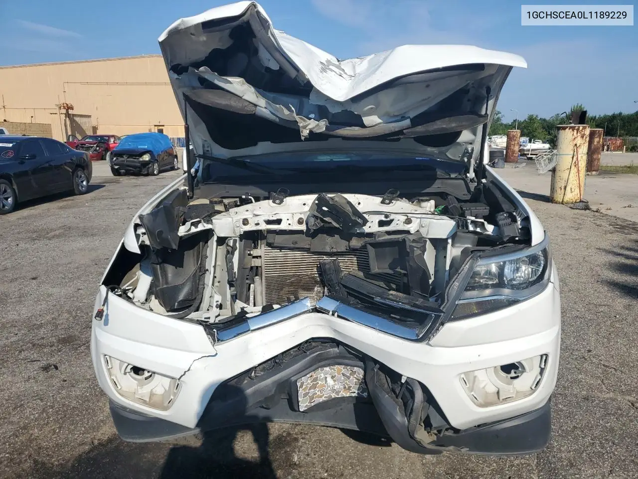 2020 Chevrolet Colorado Lt VIN: 1GCHSCEA0L1189229 Lot: 62599925