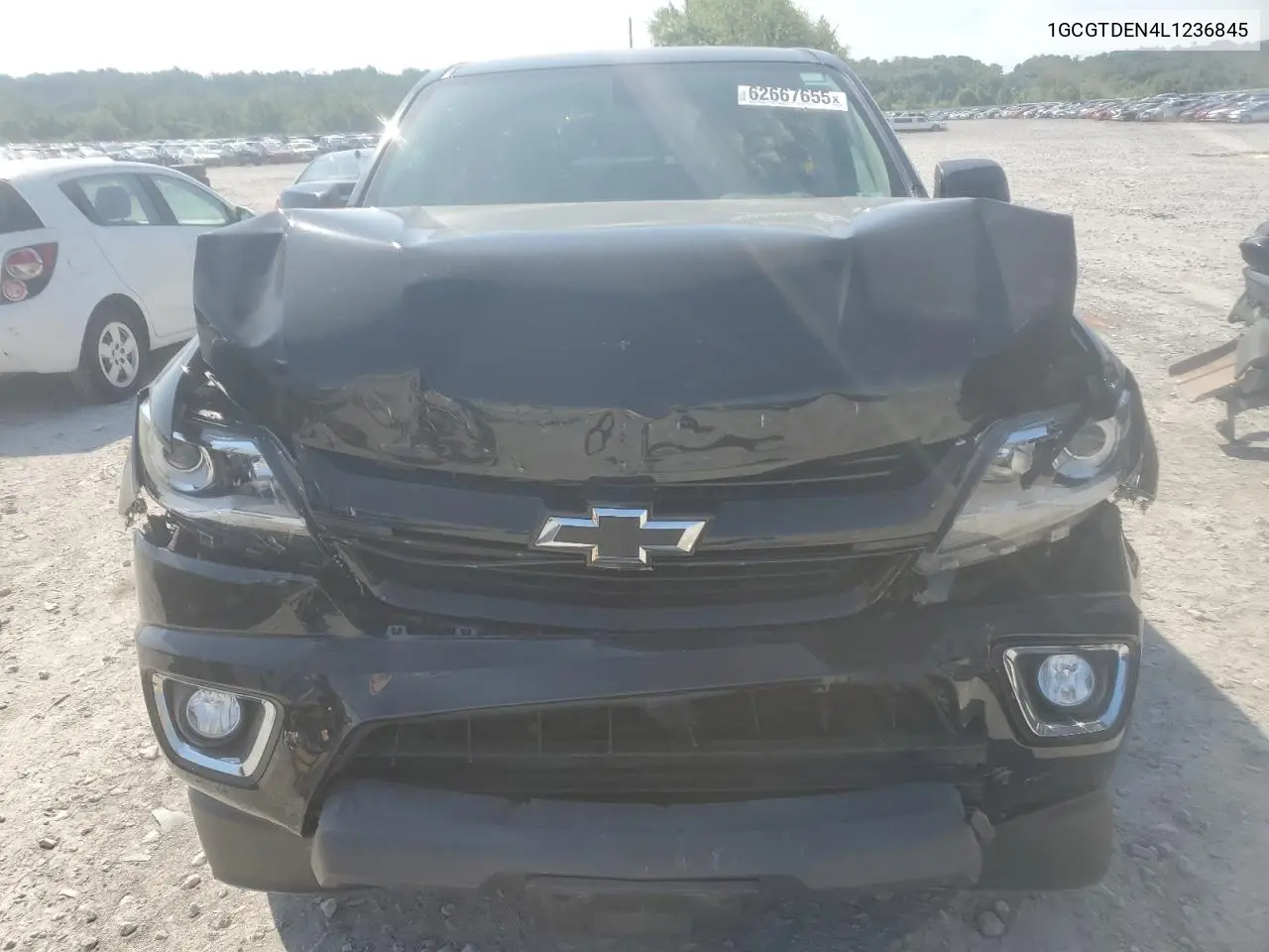 2020 Chevrolet Colorado Z71 VIN: 1GCGTDEN4L1236845 Lot: 62667655