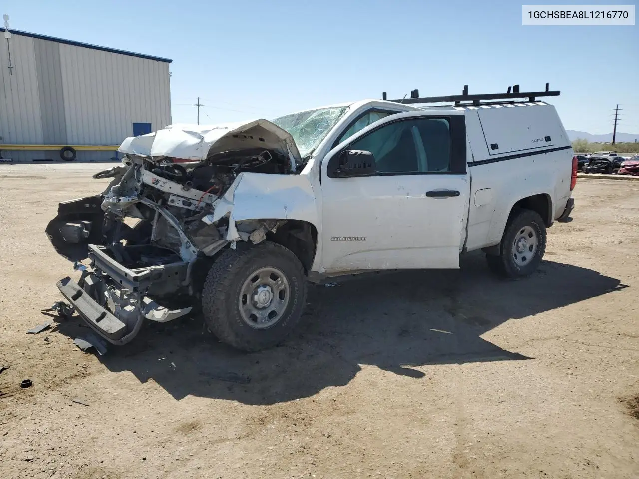 2020 Chevrolet Colorado VIN: 1GCHSBEA8L1216770 Lot: 62870895