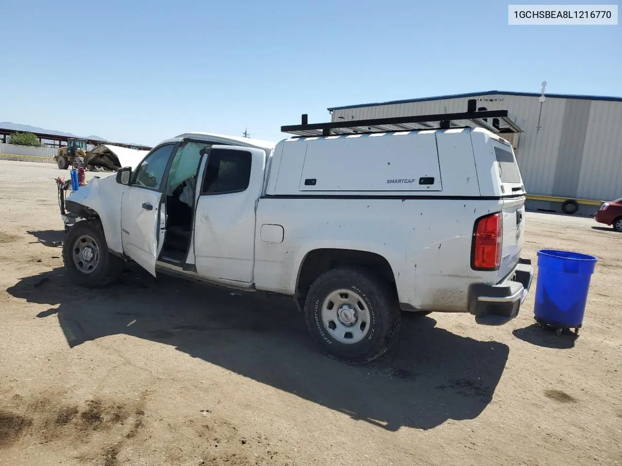 2020 Chevrolet Colorado VIN: 1GCHSBEA8L1216770 Lot: 62870895