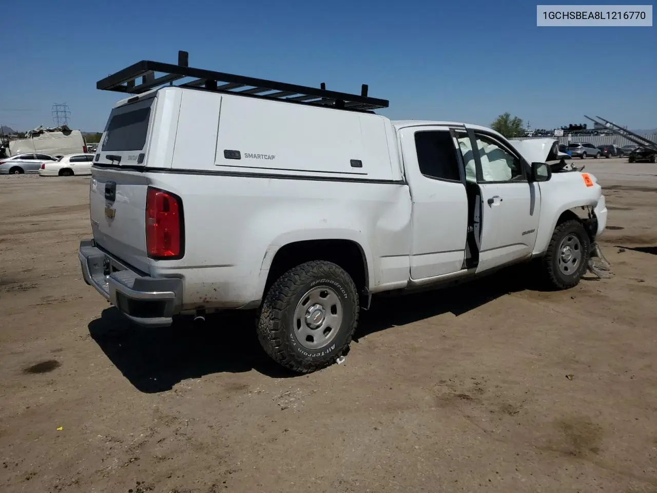 2020 Chevrolet Colorado VIN: 1GCHSBEA8L1216770 Lot: 62870895