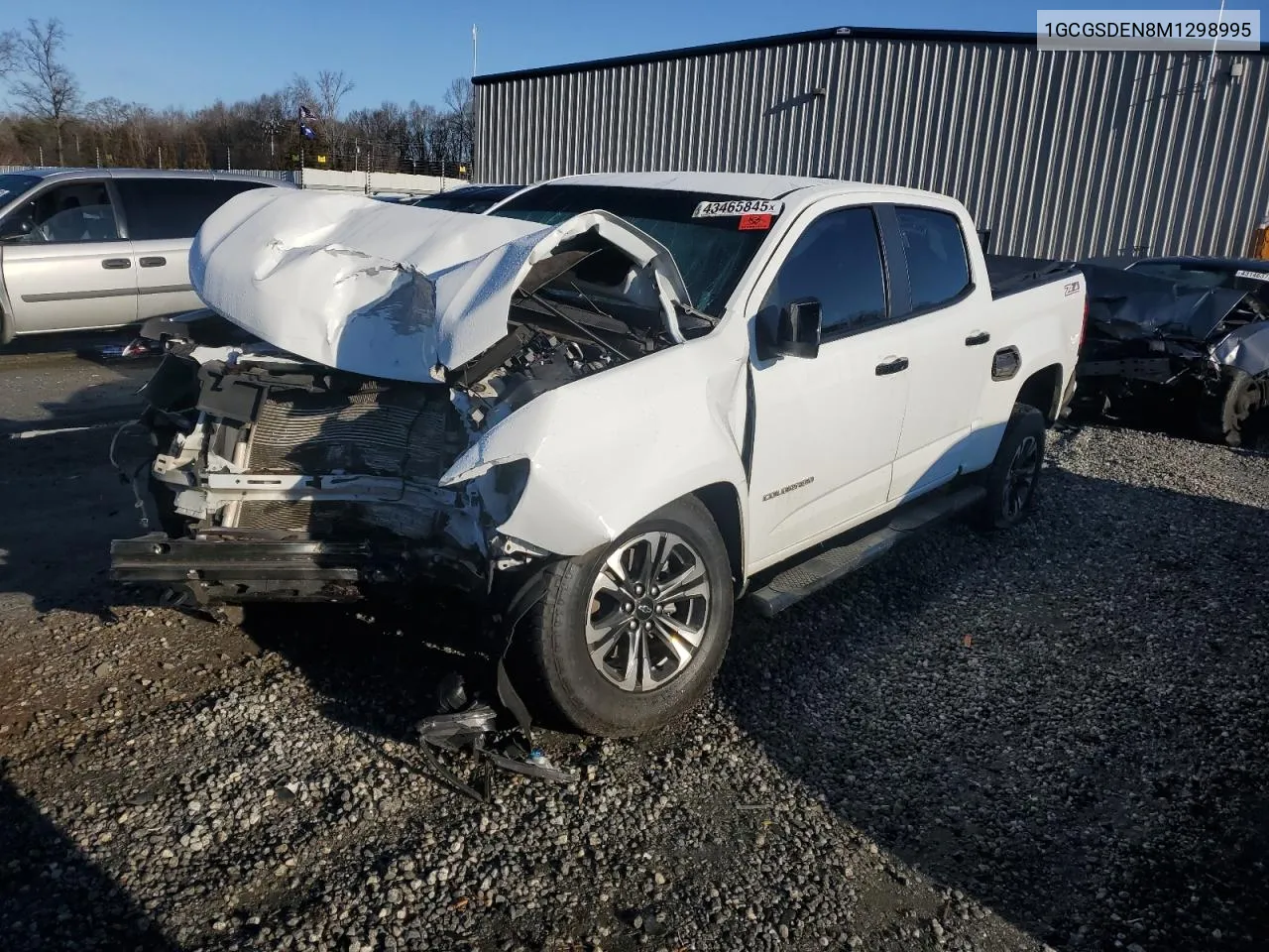 2021 Chevrolet Colorado Z71 VIN: 1GCGSDEN8M1298995 Lot: 43465845