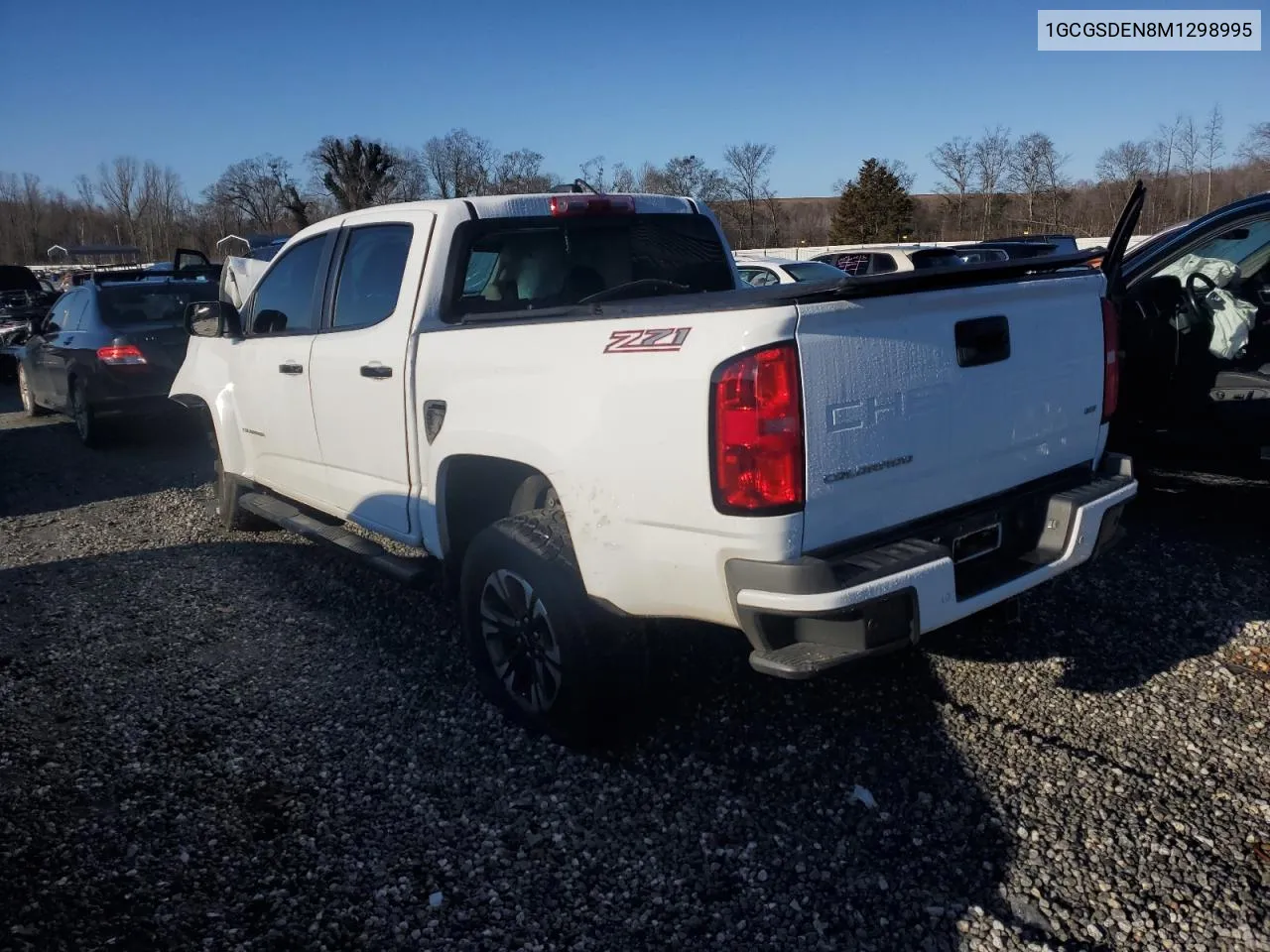 2021 Chevrolet Colorado Z71 VIN: 1GCGSDEN8M1298995 Lot: 43465845
