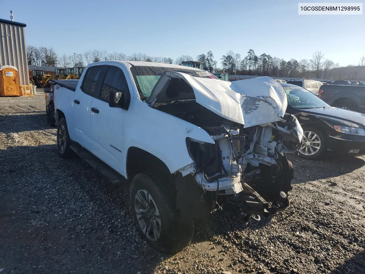 2021 Chevrolet Colorado Z71 VIN: 1GCGSDEN8M1298995 Lot: 43465845