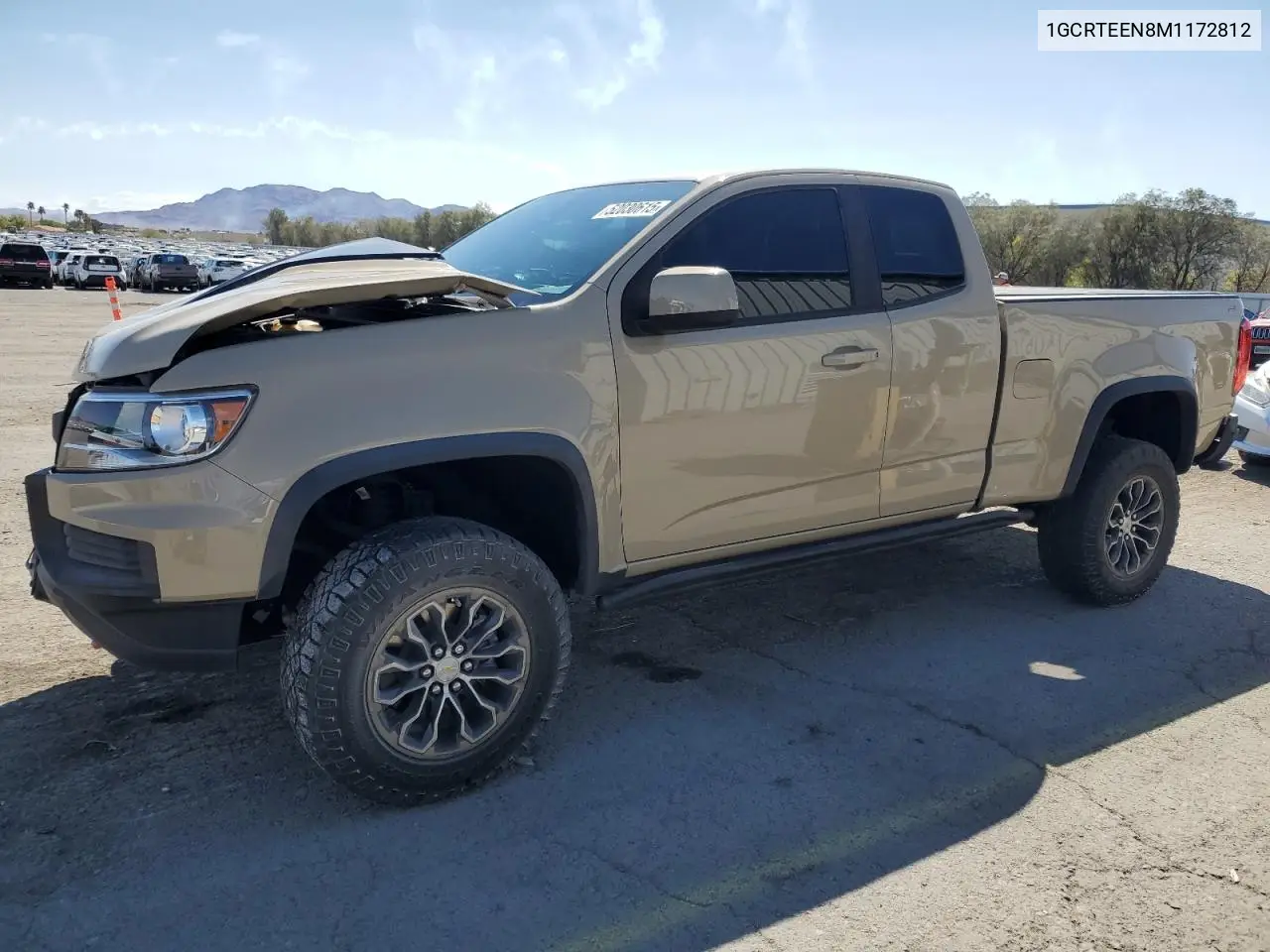 2021 Chevrolet Colorado Zr2 VIN: 1GCRTEEN8M1172812 Lot: 52030615
