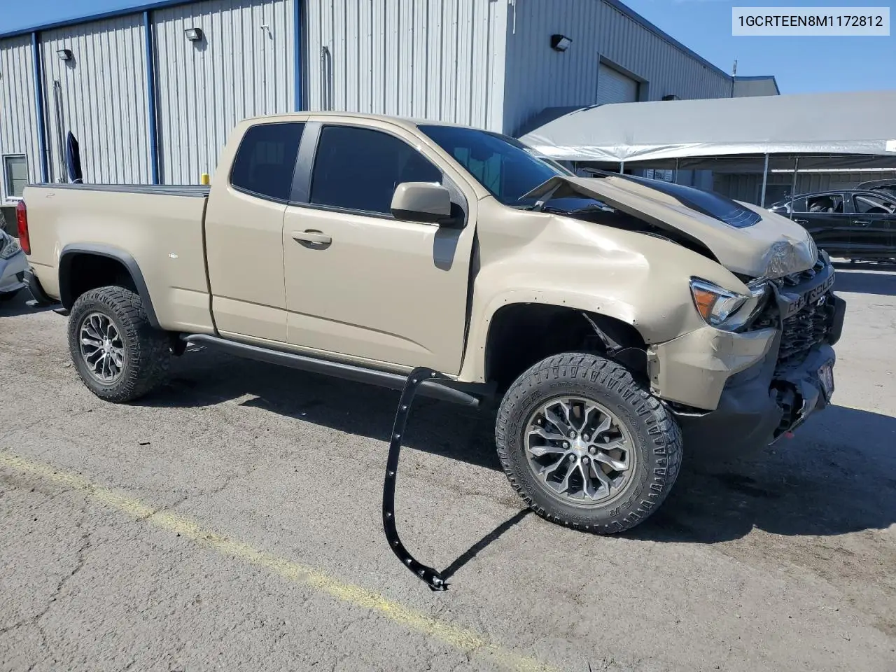 2021 Chevrolet Colorado Zr2 VIN: 1GCRTEEN8M1172812 Lot: 52030615