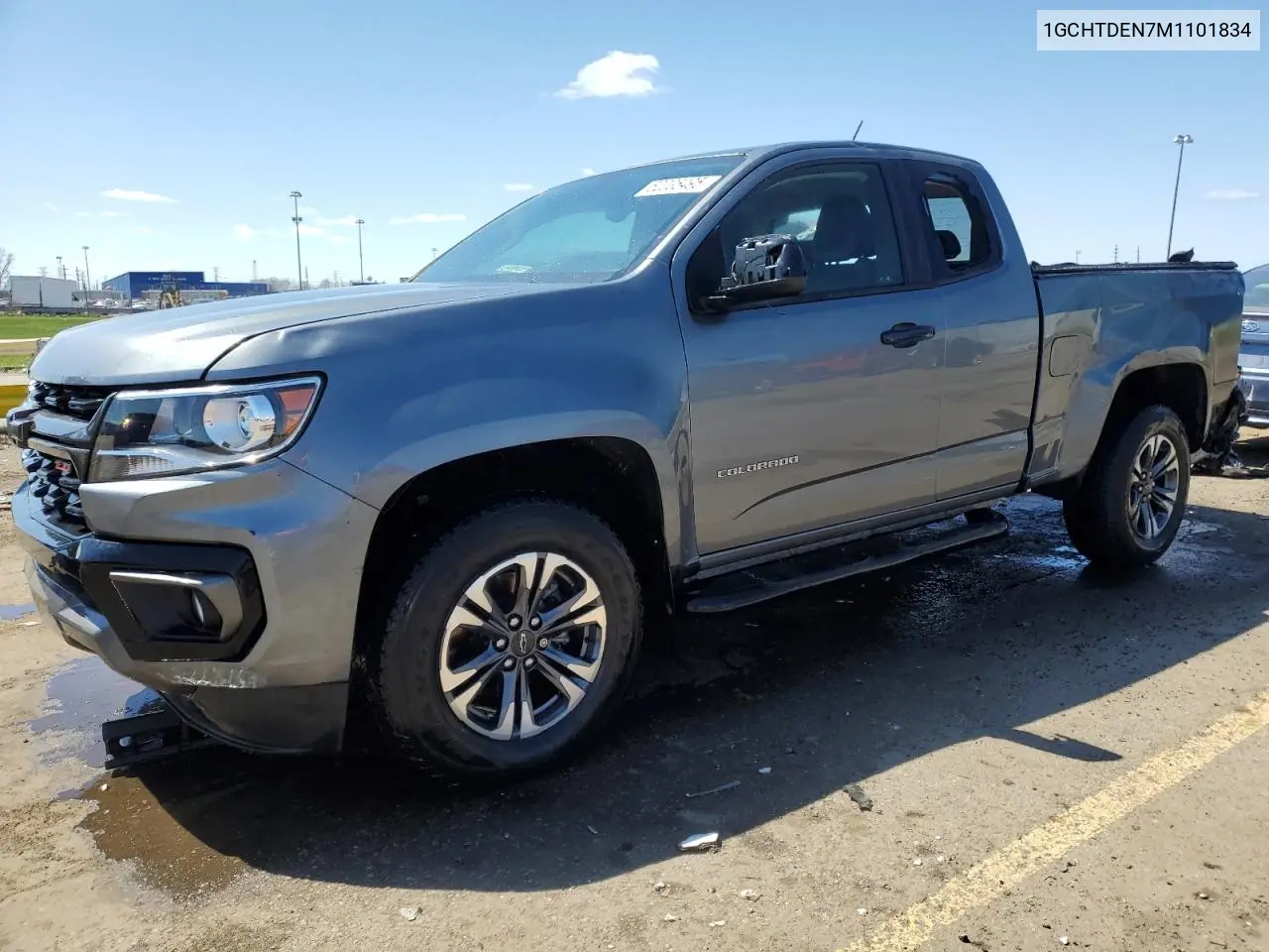 2021 Chevrolet Colorado Z71 VIN: 1GCHTDEN7M1101834 Lot: 52035495