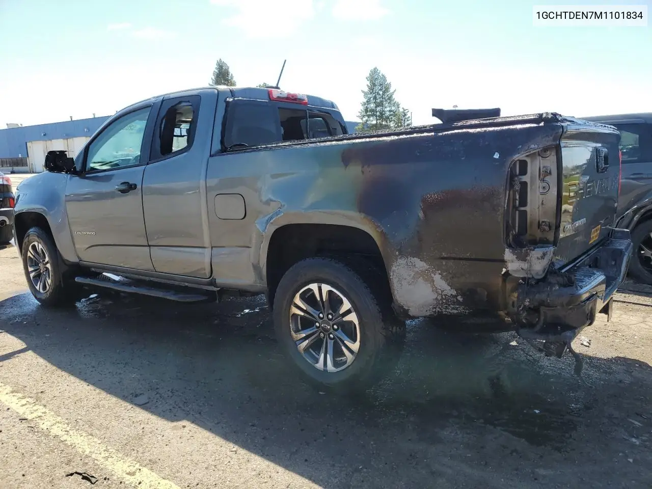2021 Chevrolet Colorado Z71 VIN: 1GCHTDEN7M1101834 Lot: 52035495