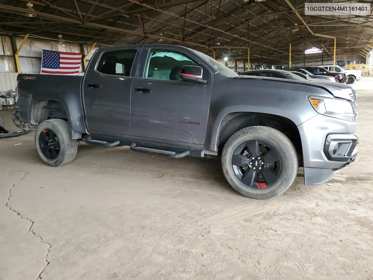 2021 Chevrolet Colorado Lt VIN: 1GCGTCEN4M1161401 Lot: 52975705