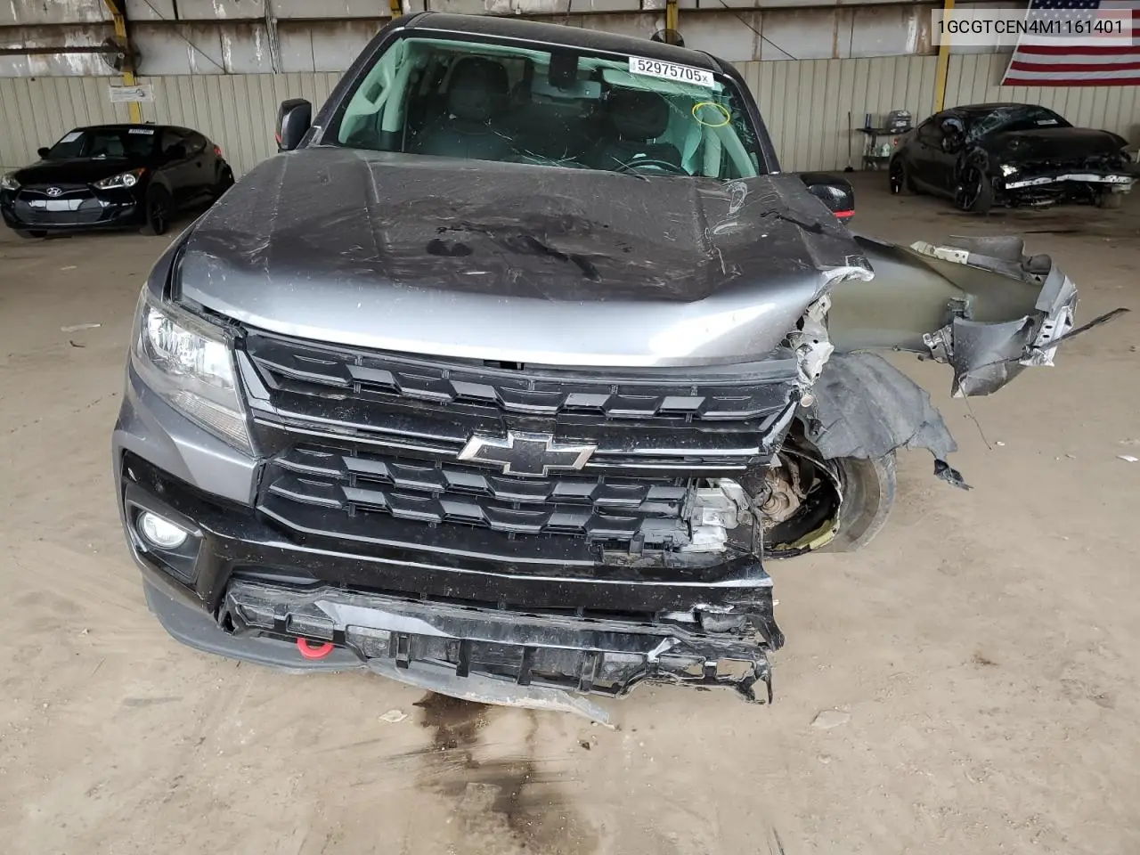 2021 Chevrolet Colorado Lt VIN: 1GCGTCEN4M1161401 Lot: 52975705
