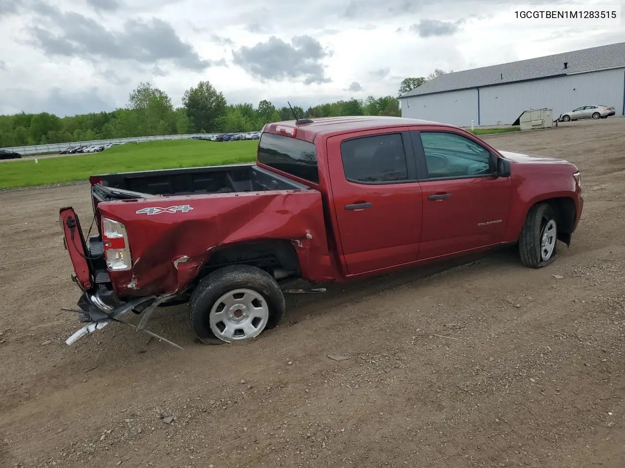 2021 Chevrolet Colorado VIN: 1GCGTBEN1M1283515 Lot: 56723975