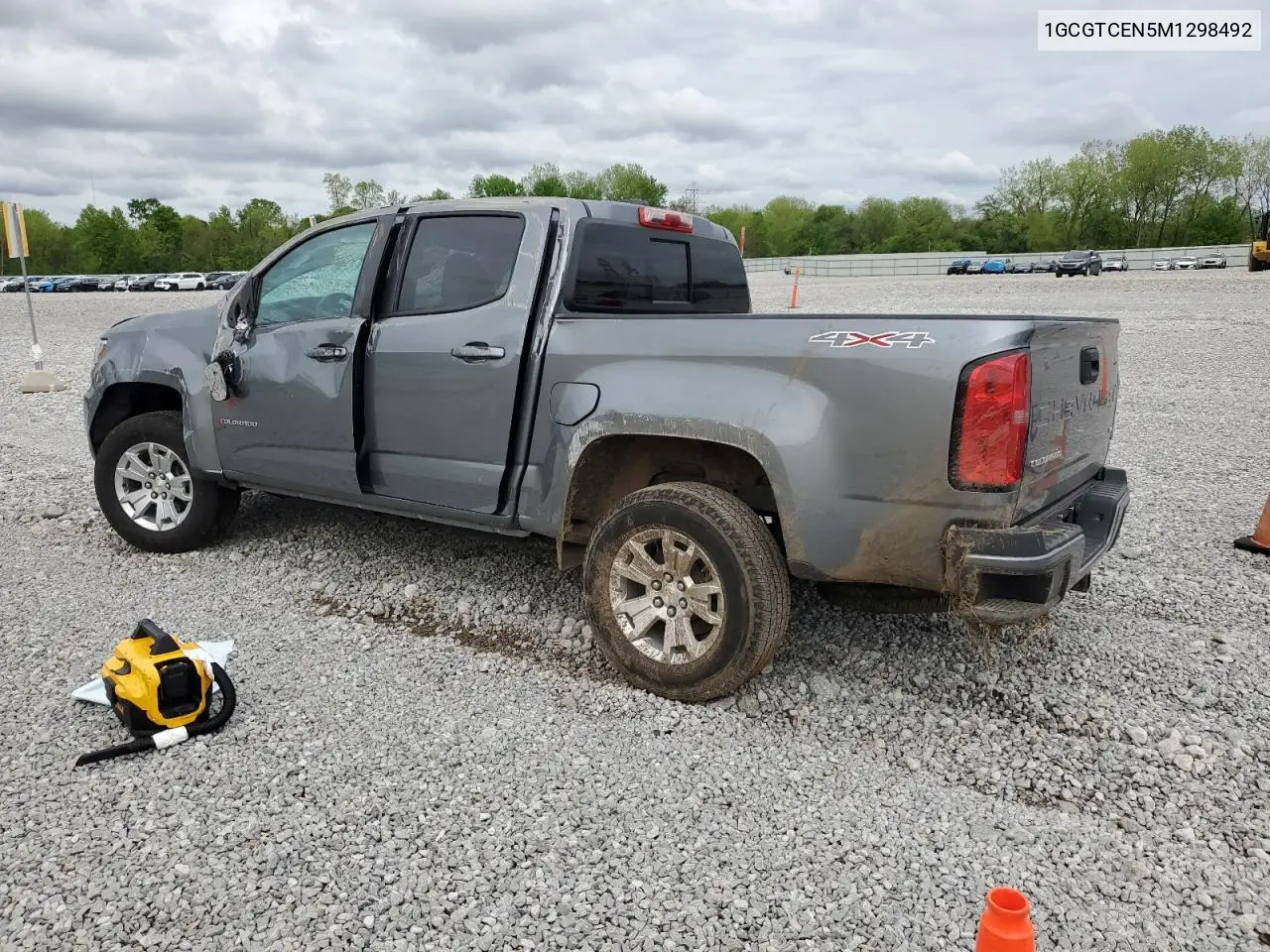 2021 Chevrolet Colorado Lt VIN: 1GCGTCEN5M1298492 Lot: 56751315