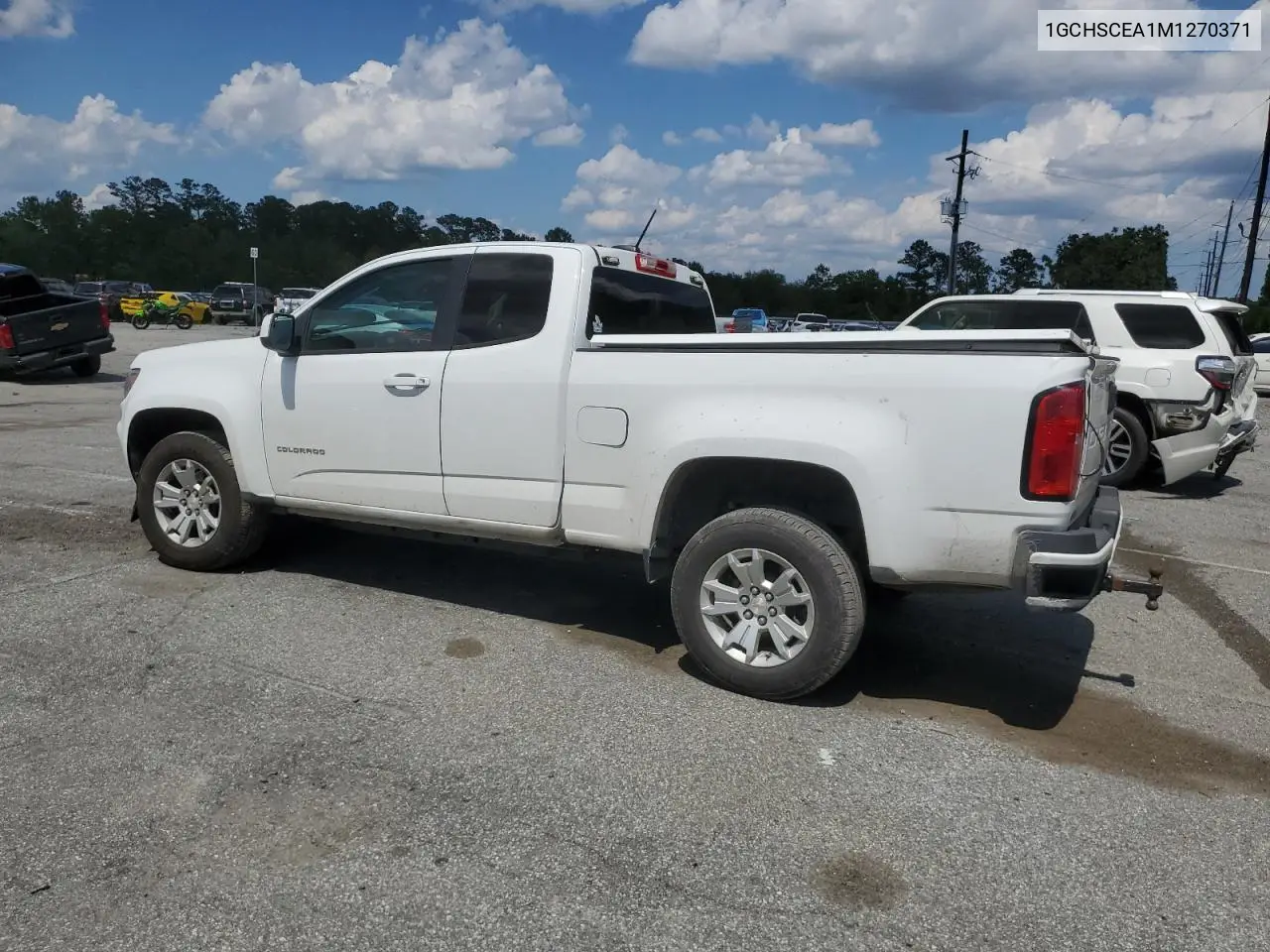 2021 Chevrolet Colorado Lt VIN: 1GCHSCEA1M1270371 Lot: 57064845