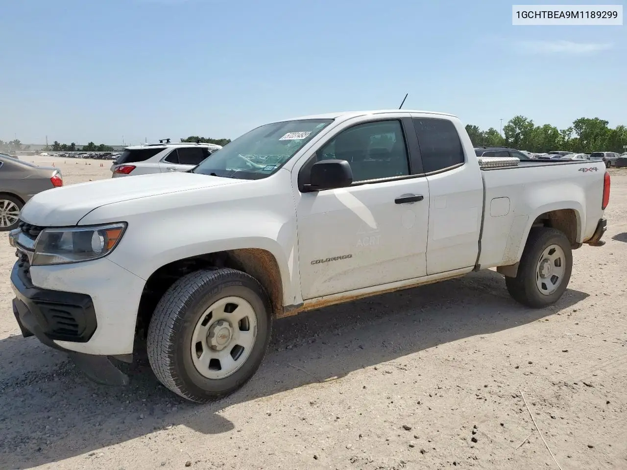 2021 Chevrolet Colorado VIN: 1GCHTBEA9M1189299 Lot: 57231495
