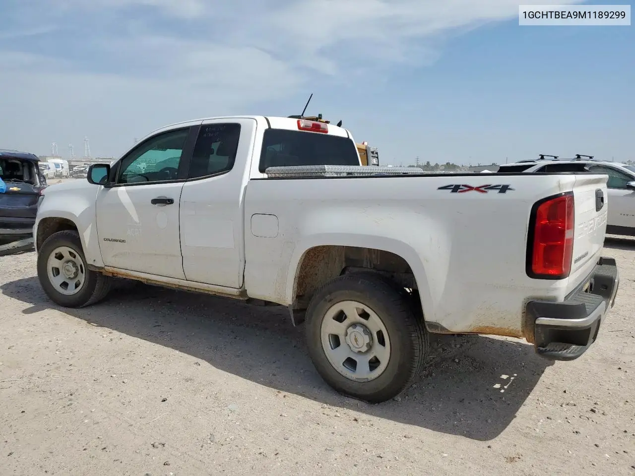 2021 Chevrolet Colorado VIN: 1GCHTBEA9M1189299 Lot: 57231495