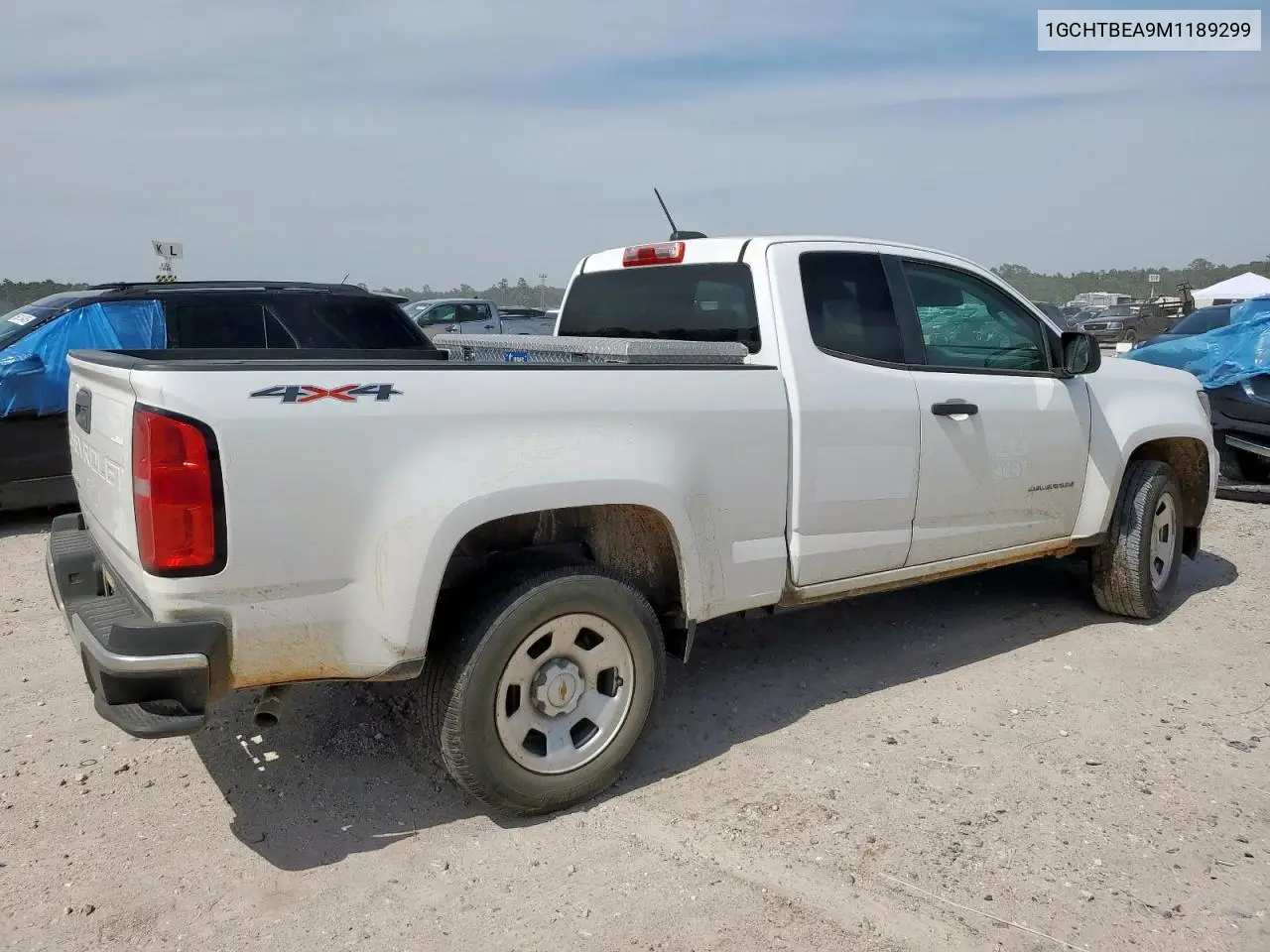 2021 Chevrolet Colorado VIN: 1GCHTBEA9M1189299 Lot: 57231495