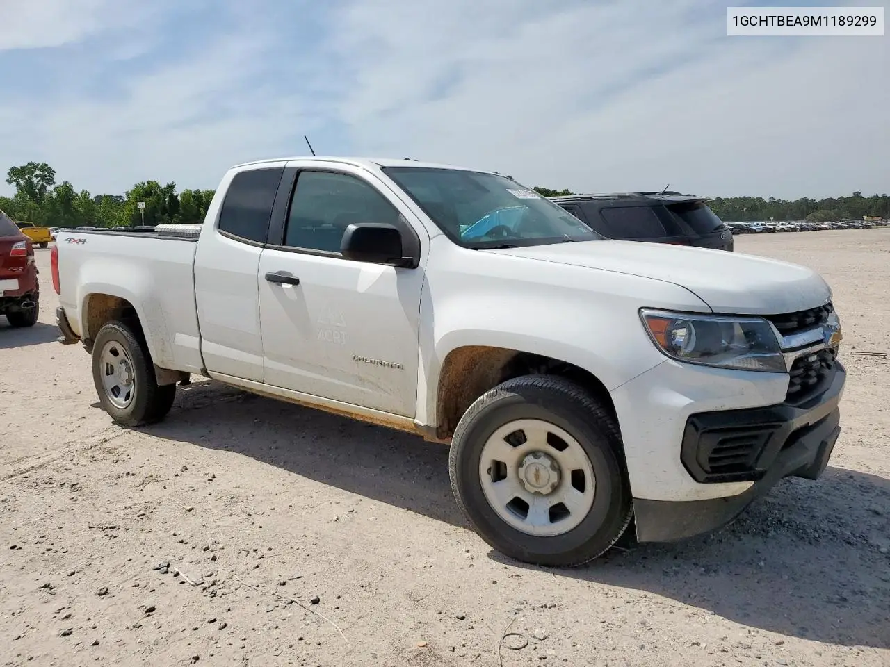 2021 Chevrolet Colorado VIN: 1GCHTBEA9M1189299 Lot: 57231495