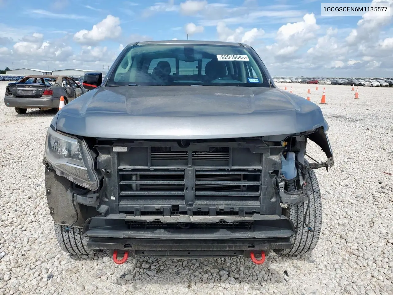 2021 Chevrolet Colorado Lt VIN: 1GCGSCEN6M1135577 Lot: 62049645