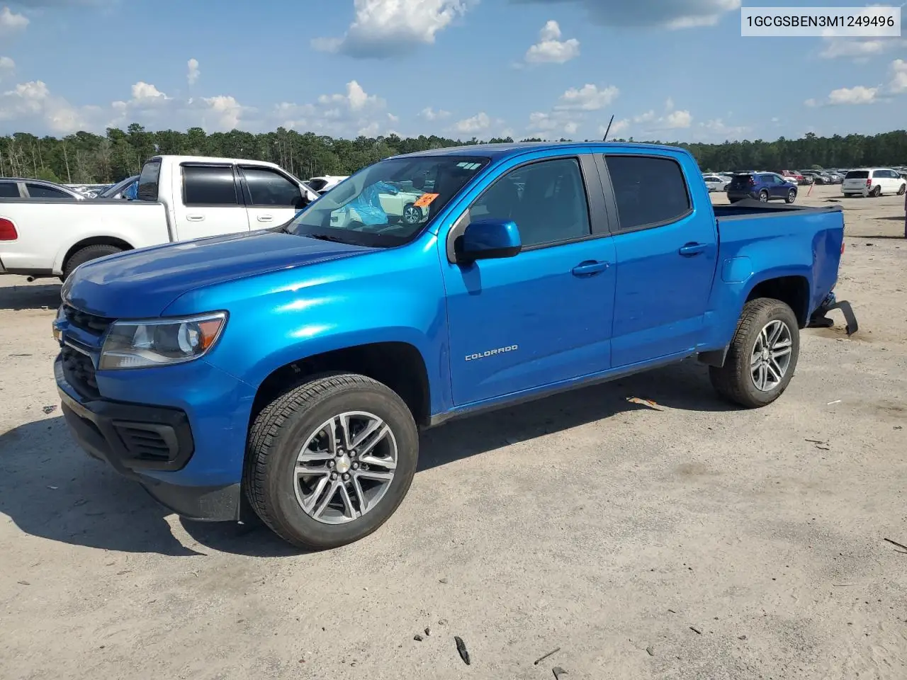 2021 Chevrolet Colorado VIN: 1GCGSBEN3M1249496 Lot: 62059345