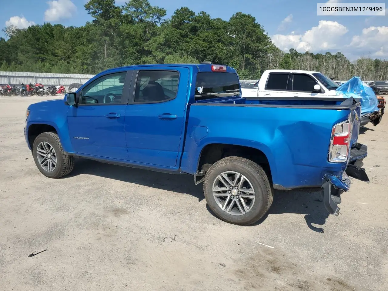 2021 Chevrolet Colorado VIN: 1GCGSBEN3M1249496 Lot: 62059345