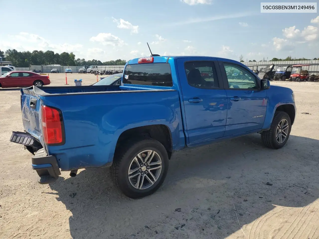 2021 Chevrolet Colorado VIN: 1GCGSBEN3M1249496 Lot: 62059345