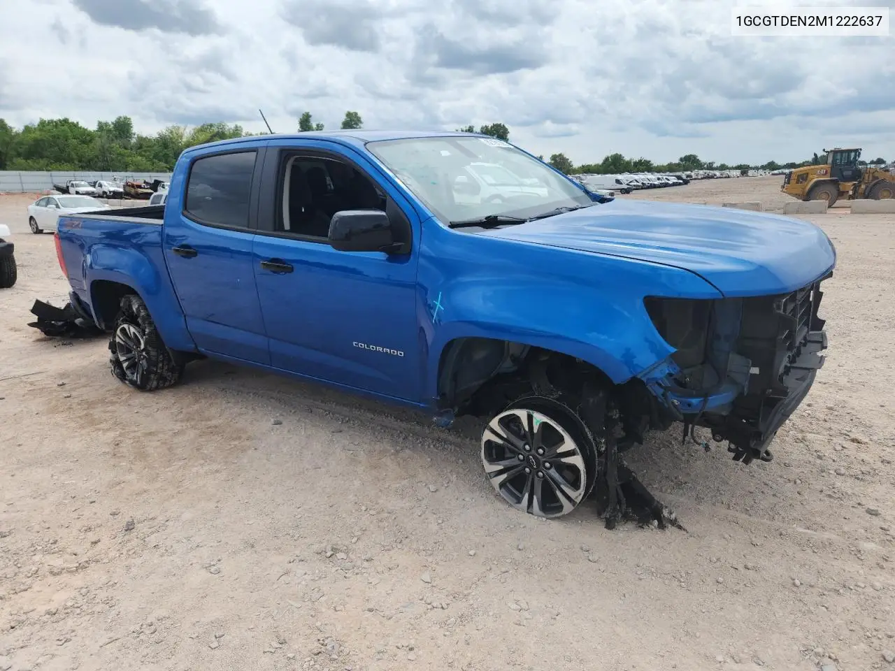 2021 Chevrolet Colorado Z71 VIN: 1GCGTDEN2M1222637 Lot: 62191395