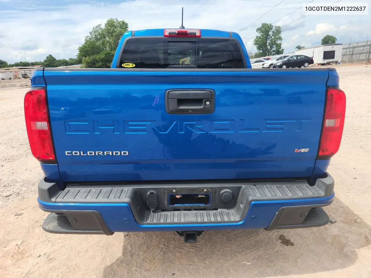 2021 Chevrolet Colorado Z71 VIN: 1GCGTDEN2M1222637 Lot: 62191395