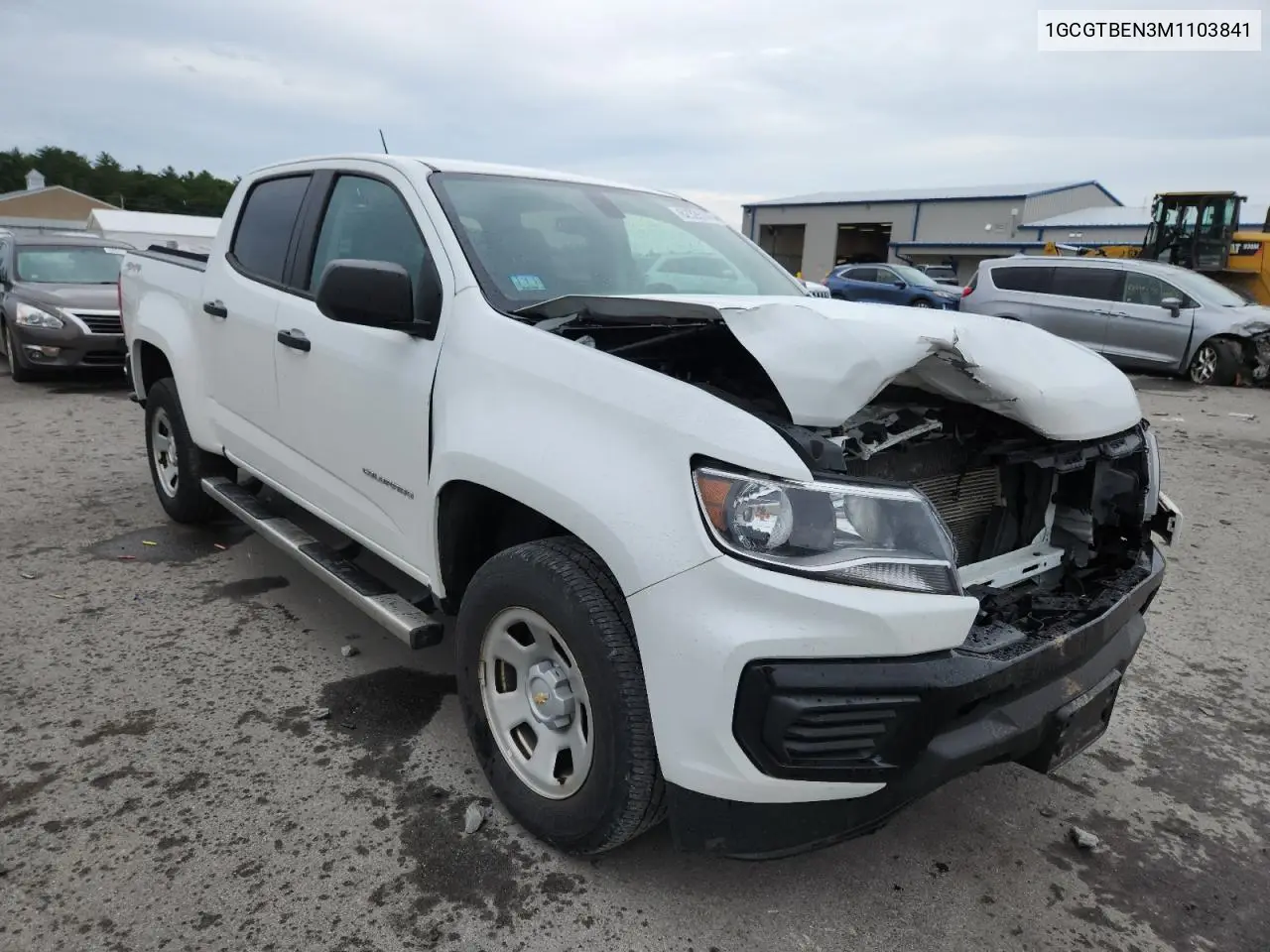 2021 Chevrolet Colorado VIN: 1GCGTBEN3M1103841 Lot: 62326145