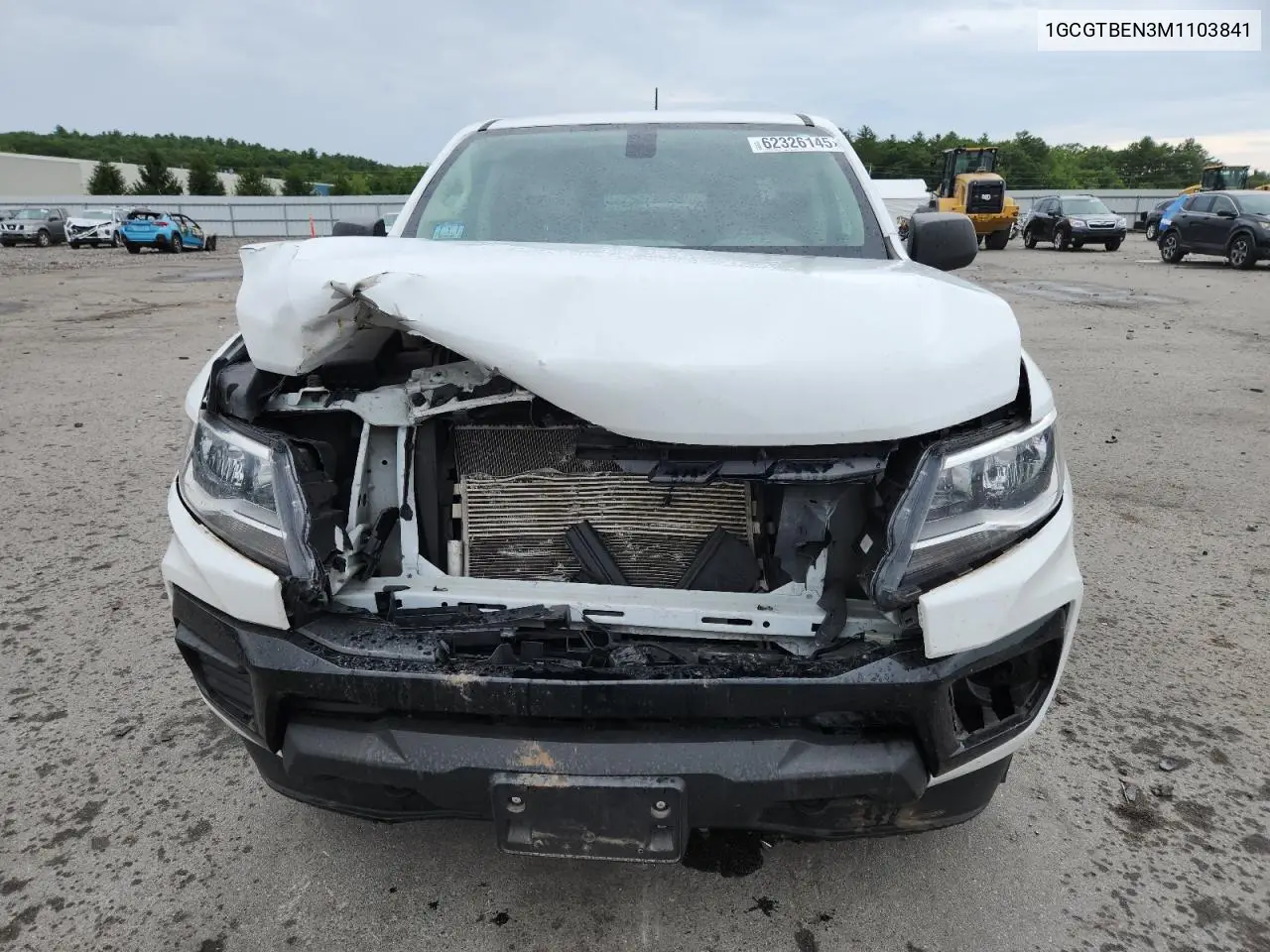 2021 Chevrolet Colorado VIN: 1GCGTBEN3M1103841 Lot: 62326145