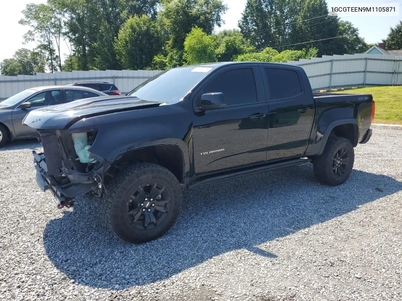 2021 Chevrolet Colorado Zr2 VIN: 1GCGTEEN9M1105871 Lot: 62886025