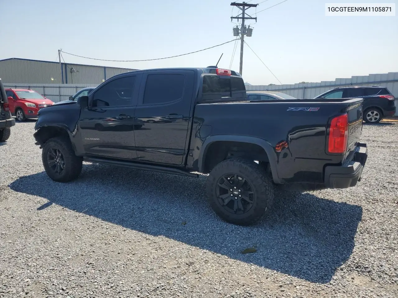 2021 Chevrolet Colorado Zr2 VIN: 1GCGTEEN9M1105871 Lot: 62886025