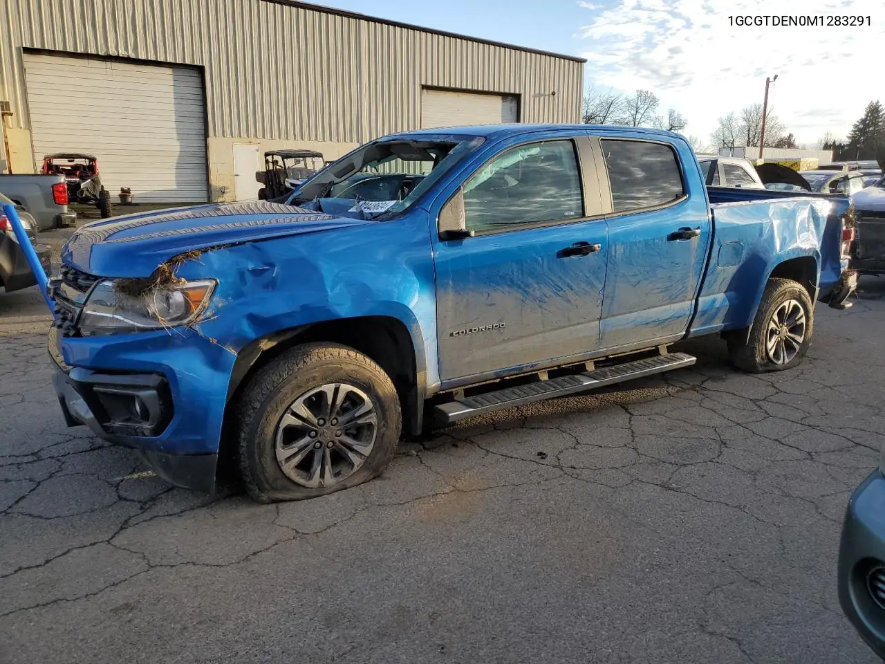 2021 Chevrolet Colorado Z71 VIN: 1GCGTDEN0M1283291 Lot: 82448604