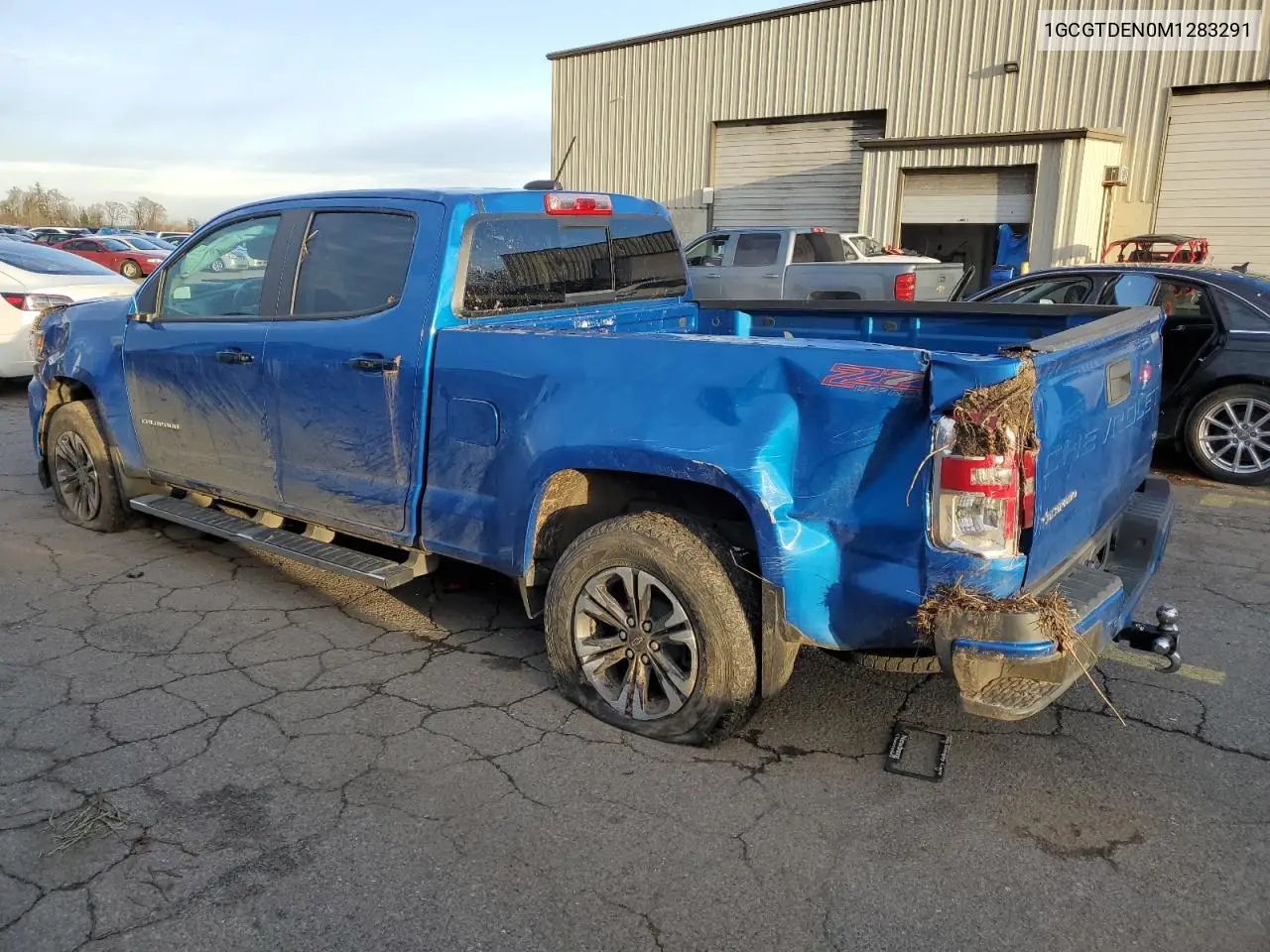 2021 Chevrolet Colorado Z71 VIN: 1GCGTDEN0M1283291 Lot: 82448604